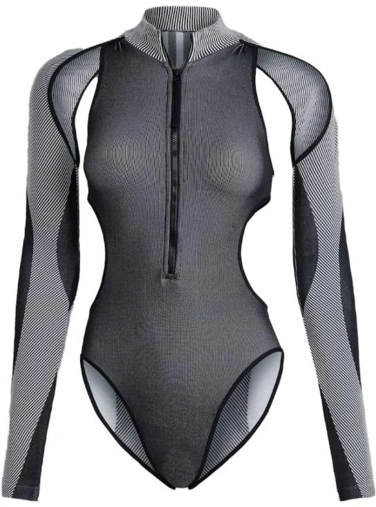 women-adidas-fw-23-black-white-sheer-design-athletic-jumpsuit-ib-1255