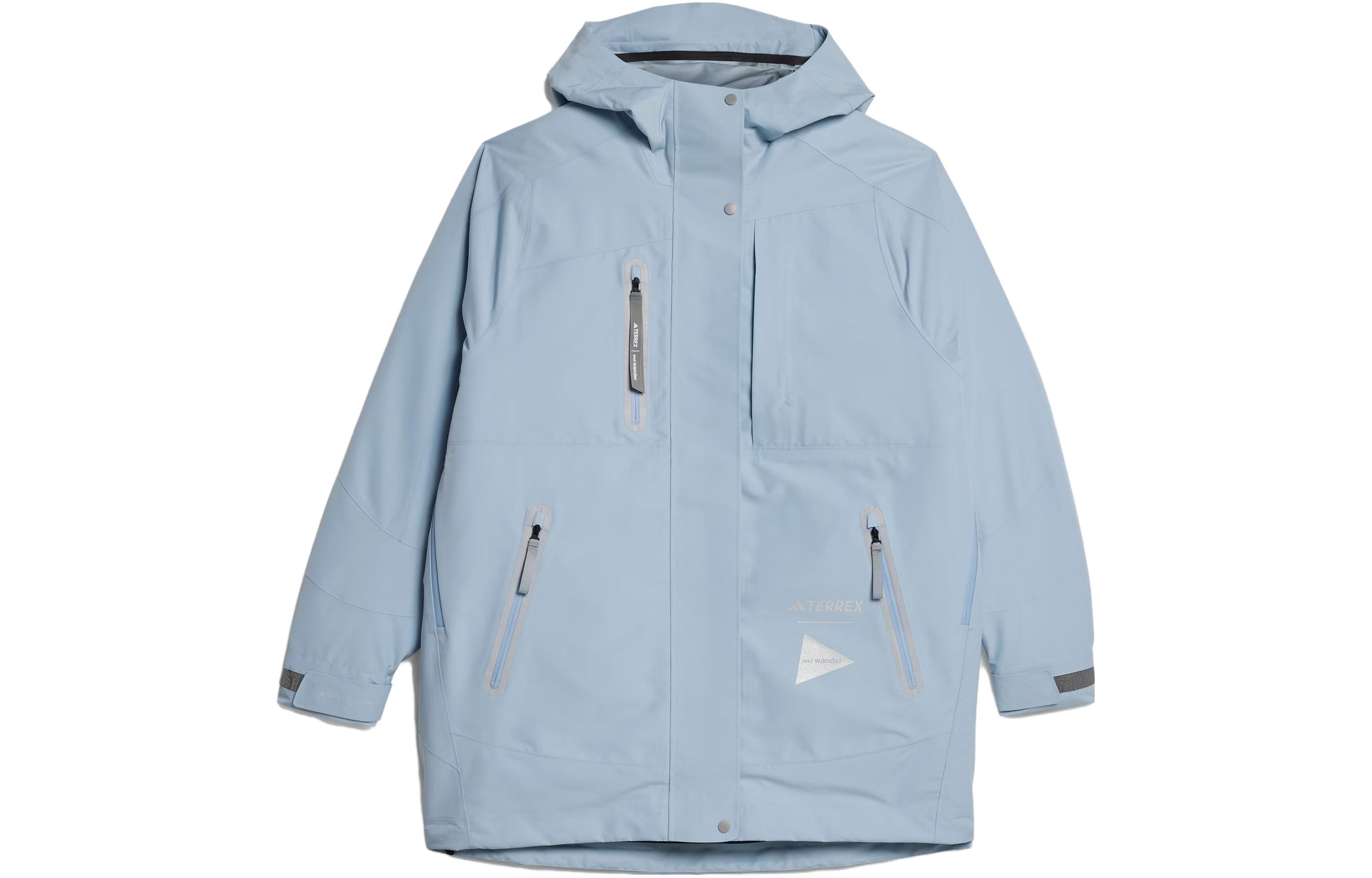 Buy (W) adidas FW23 戶外3合1防水防風羽絨外套 淺藍色 IJ5892