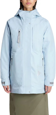 (W) adidas FW23 戶外3合1防水防風羽絨外套 淺藍色 IJ5892 Lookbook (W) adidas FW23 戶外3合1防水防風羽絨外套 淺藍色 IJ5892