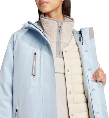 (W) adidas FW23 戶外3合1防水防風羽絨外套 淺藍色 IJ5892 Details for (W) adidas FW23 戶外3合1防水防風羽絨外套 淺藍色 IJ5892