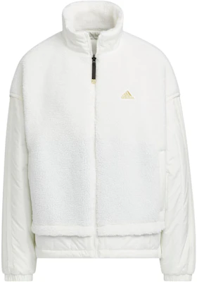 (Women) adidas FW23 CNY Dragon Embroidered Reversible Fleece Jacket White IX5957 Buy (Women) adidas FW23 CNY Dragon Embroidered Reversible Fleece Jacket White IX5957