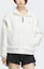 Shop (Women) adidas FW23 CNY Dragon Embroidered Reversible Fleece Jacket White IX5957