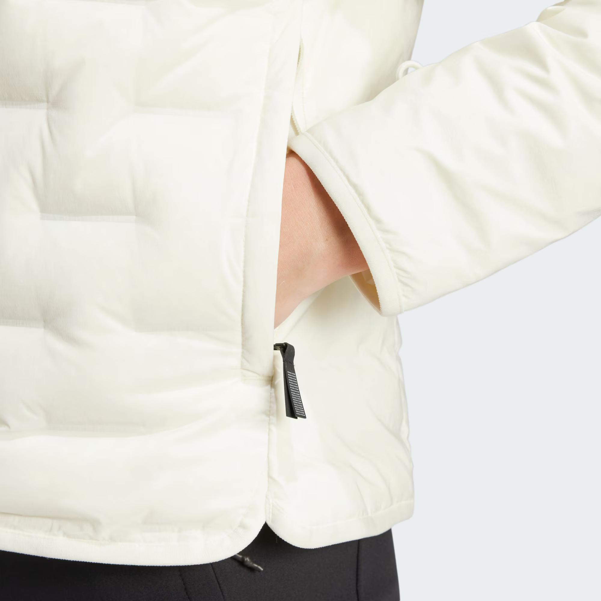 (Women) adidas FW24  Ivory Goose Down Water-Resistant Hooded Jacket Outdoor. IY0063 圖 6