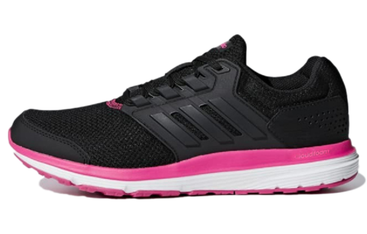 (Women) adidas Galaxy 4 'Charcoal Black Hyper Pink' B44711