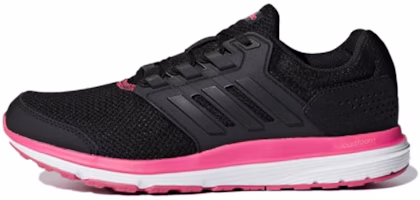 (Women) adidas Galaxy 4 'Charcoal Black Hyper Pink' B44711 (Women) adidas Galaxy 4 'Charcoal Black Hyper Pink' B44711
