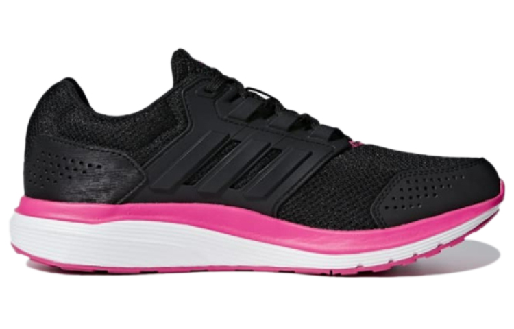 Order (W) adidas Galaxy 4 'Charcoal Black Hyper Pink' Wanita B44711
