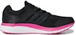 (W) adidas Galaxy 4 'Hitam Arang Merah Jambu Terang' B44711