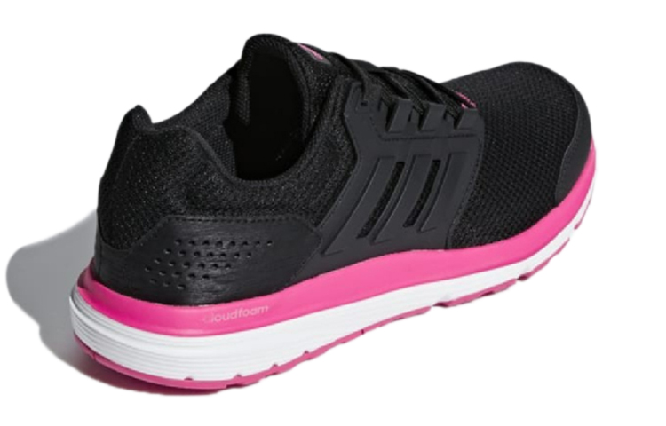 Shop (W) adidas Galaxy 4 'Charcoal Black Hyper Pink' Wanita B44711