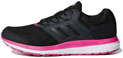 (Women) adidas Galaxy 4 'Charcoal Black Hyper Pink' B44711 (Women) adidas Galaxy 4 'Charcoal Black Hyper Pink' B44711