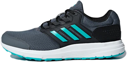 (Women) adidas Galaxy 4 'Charcoal Grey Teal' B44713 (Women) adidas Galaxy 4 'Charcoal Grey Teal' B44713