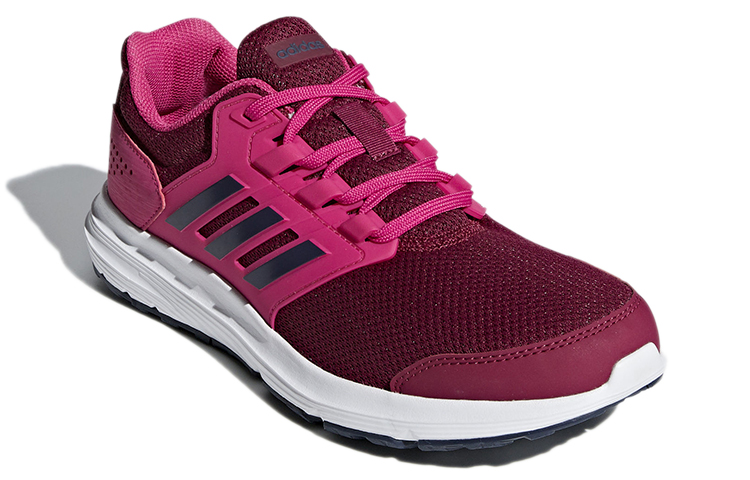 Lookbook adidas Galaxy 4 舒適防滑慢跑鞋 女款 玫瑰紅色