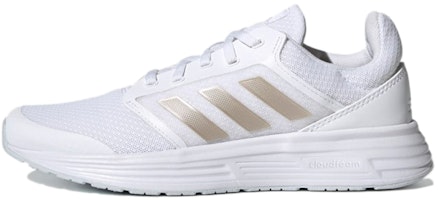 (Women) adidas Galaxy 5 'White Champagne Metallic' FY6744 (Women) adidas Galaxy 5 'White Champagne Metallic' FY6744