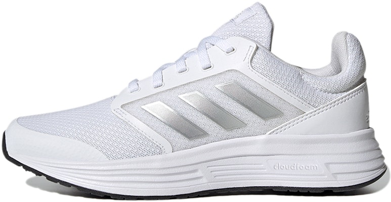 (W) adidas Galaxy 5 Cloud 'Putih Matte Perak' G55778 Buy (W) adidas Galaxy 5 Cloud 'Putih Matte Perak' G55778