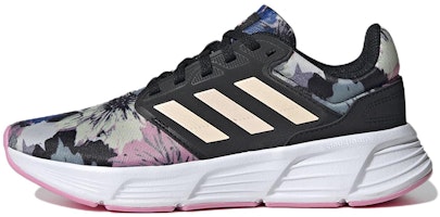 (Women) adidas Galaxy 6 'Black Pink' GX7285 (Women) adidas Galaxy 6 'Black Pink' GX7285