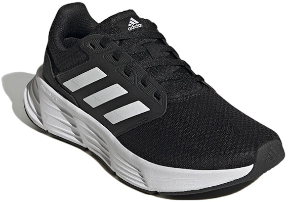 (Women) adidas Galaxy 6 'Black White' GW3847 Lookbook (Women) adidas Galaxy 6 'Black White' GW3847