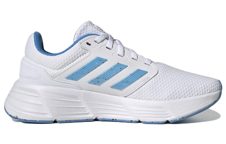 Order (W) 阿迪达斯Galaxy 6 白色脉冲蓝跑鞋 GX7256