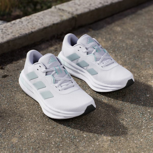 Cheap (W) 阿迪达斯 Galaxy 7 运动鞋 云白/魔术灰银/闪亮水蓝 JP6601