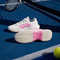 Shop (W) Adidas Game Court 2.0 運動鞋 核心白/清透粉/核心黑 JP7723