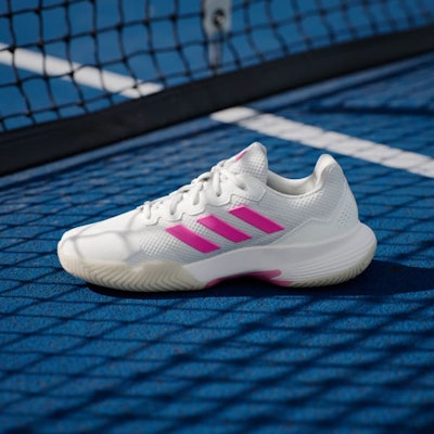 (W) 아디다스 게임 코트 2.0 스니커즈 코어 화이트/루시드 핑크/코어 블랙 JP7723 Sizing (W) 아디다스 게임 코트 2.0 스니커즈 코어 화이트/루시드 핑크/코어 블랙 JP7723