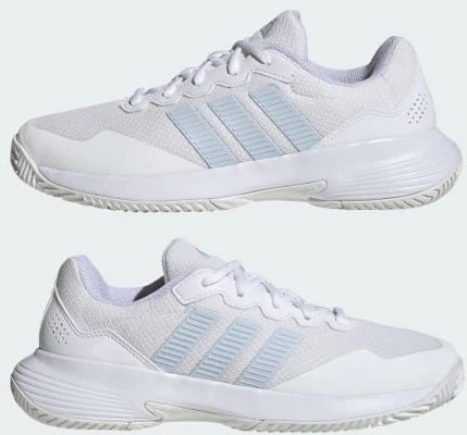 (W) 阿迪达斯 Game Court 2 云白/水晶蓝/粉白 KI0787 2