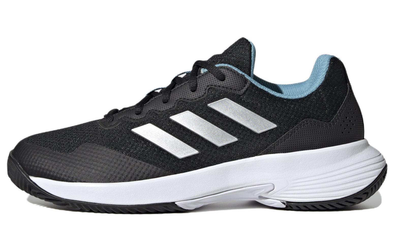 (Women) adidas GameCourt 2.0 'Black Preloved Blue' HQ8477