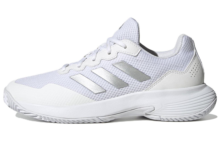(Women) adidas GameCourt 2.0 'White Silver Metallic' HQ8476