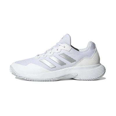 (W) adidas GameCourt 2.0 'White Silver Metallic'