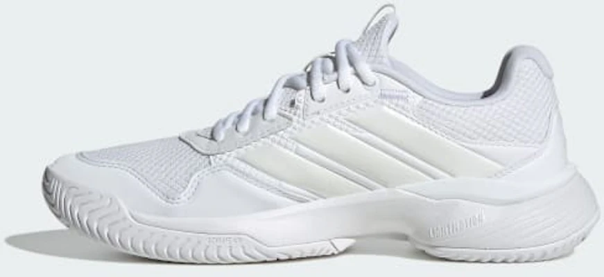 (W) Adidas Gamecourt 3 Kasut Tenis All-Court Cloud White/Zero Metalik/Cloud White KI3600 Details for (W) Adidas Gamecourt 3 Kasut Tenis All-Court Cloud White/Zero Metalik/Cloud White KI3600