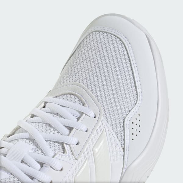 Cheap (W) Adidas Gamecourt 3 Kasut Tenis All-Court Cloud White/Zero Metalik/Cloud White KI3600