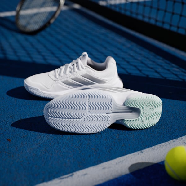 Purchase (W) Adidas Gamecourt 3 全地形網球鞋 雲白/銀色金屬/冰藍 KI2864