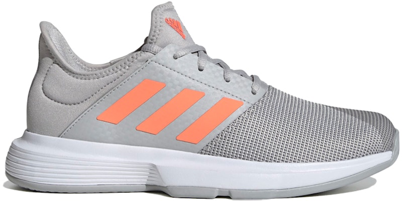 (Women) adidas Gamecourt 'Gray White Orange' EG2015 Order (Women) adidas Gamecourt 'Gray White Orange' EG2015