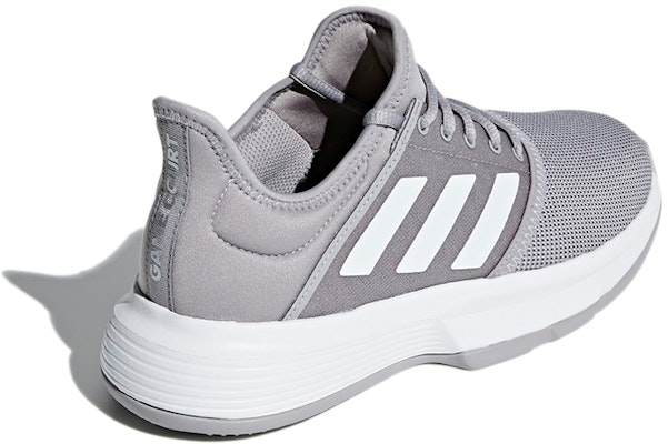 (W) 阿迪达斯 GameCourt '浅灰' CG6366 Lookbook (W) 阿迪达斯 GameCourt '浅灰' CG6366