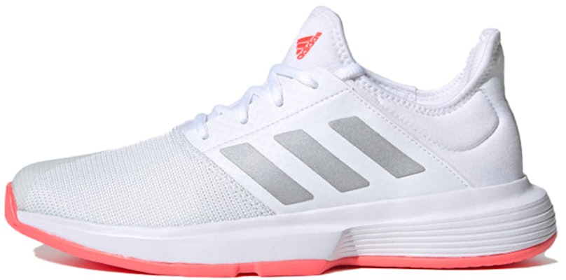 (Women) adidas Gamecourt White/Grey/Red FU8130 Buy (Women) adidas Gamecourt White/Grey/Red FU8130