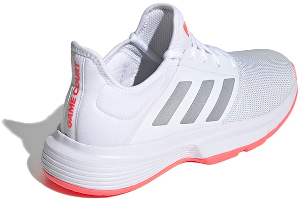 (Women) adidas Gamecourt White/Grey/Red FU8130 Shop (Women) adidas Gamecourt White/Grey/Red FU8130