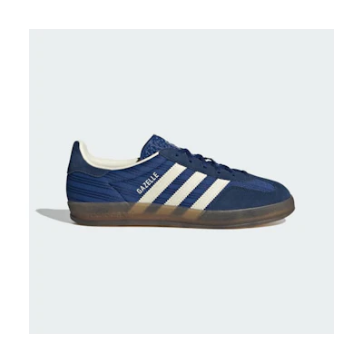 (W) Adidas Gazel Indoor Sneakers Victory Blue/Night Indigo/Cream White