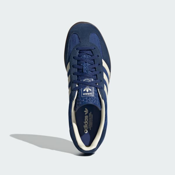 (W) Adidas Gazel Indoor Sneakers Victory Blue/Night Indigo/Cream White 圖 3
