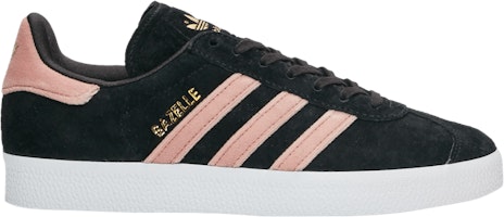 Adidas gazelle black and pink shop