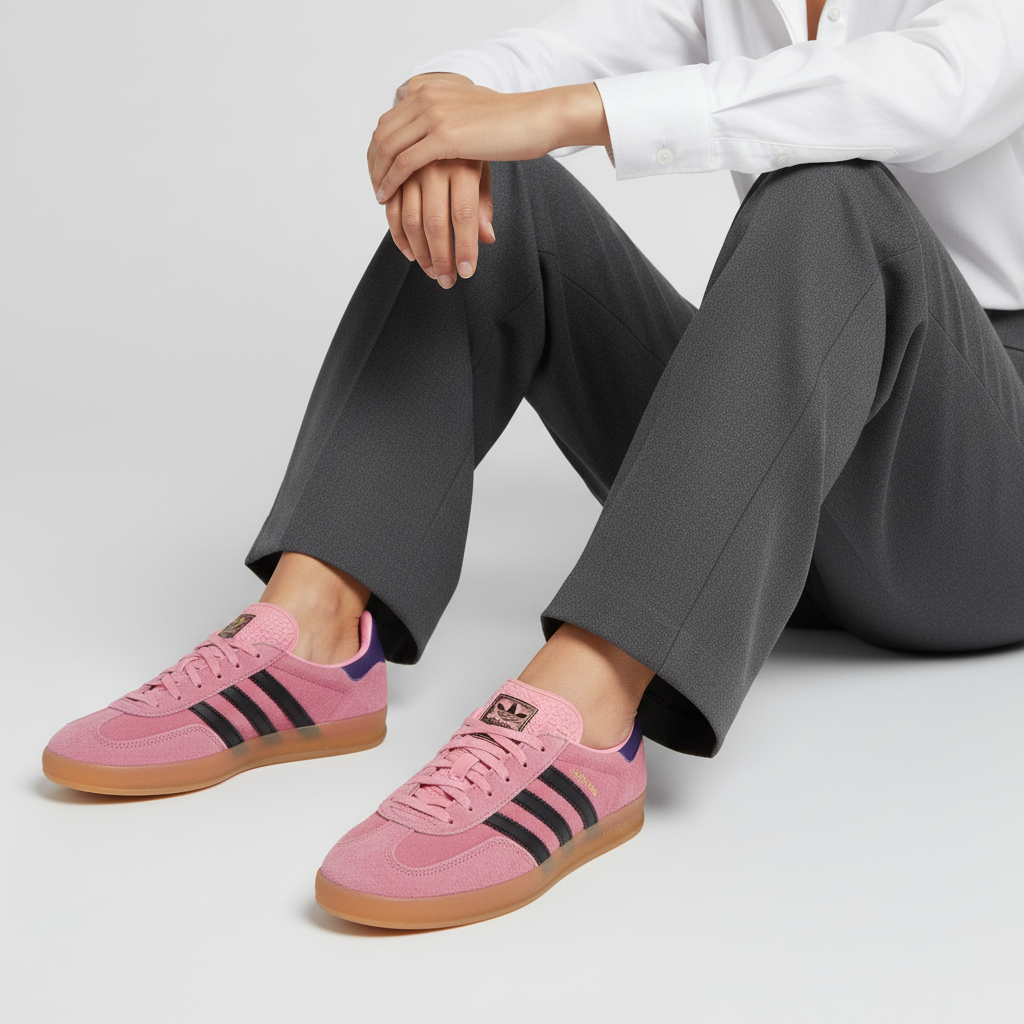 Order (W) アディダス ガゼル "ブリス ピンクパープル" IE7002