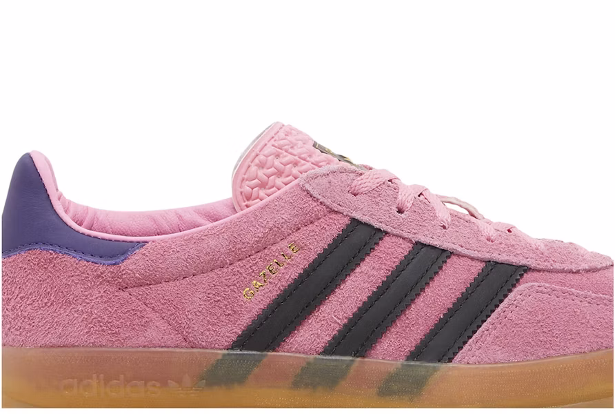 (女款)adidas Gazelle 'Bliss 粉紫' IE7002 Lookbook (女款)adidas Gazelle 'Bliss 粉紫' IE7002