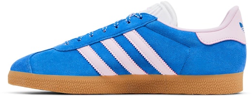 (W) 阿迪达斯 Gazelle 蓝色兰花融合款 JH7219 Lookbook (W) 阿迪达斯 Gazelle 蓝色兰花融合款 JH7219