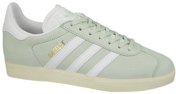 (W) adidas Gazelle 'Linen Green' Hijau Linen BY9034 Lookbook (W) adidas Gazelle 'Linen Green' Hijau Linen BY9034