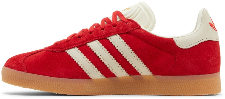 adidas originals Gazelle 舒適 防滑 低筒 帆布鞋 女款 紅色 Lookbook adidas originals Gazelle 舒適 防滑 低筒 帆布鞋 女款 紅色