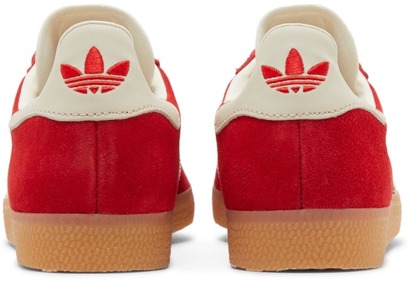 adidas originals Gazelle 舒適 防滑 低筒 帆布鞋 女款 紅色 Details for adidas originals Gazelle 舒適 防滑 低筒 帆布鞋 女款 紅色