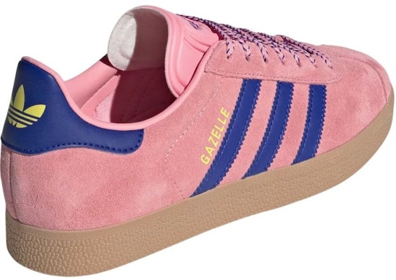 (Women) adidas Gazelle 'Semi Pink Spark Lucid Blue' JH7213 Shop (Women) adidas Gazelle 'Semi Pink Spark Lucid Blue' JH7213