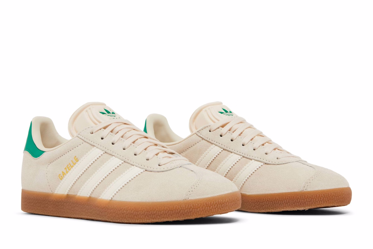 (Women) adidas Gazelle 'Wonder White Green'