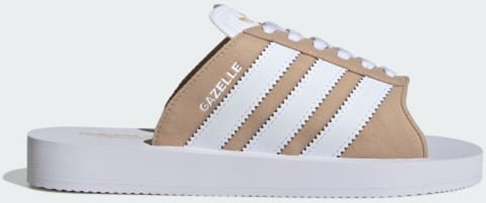 (Women) adidas Gazelle Beach Slides 'Magic Beige' JQ7422 Buy (Women) adidas Gazelle Beach Slides 'Magic Beige' JQ7422