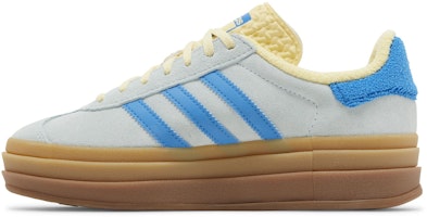 (W) adidas Gazelle Bold 'Azul Casi Amarillo' IE0430 Lookbook (W) adidas Gazelle Bold 'Azul Casi Amarillo' IE0430