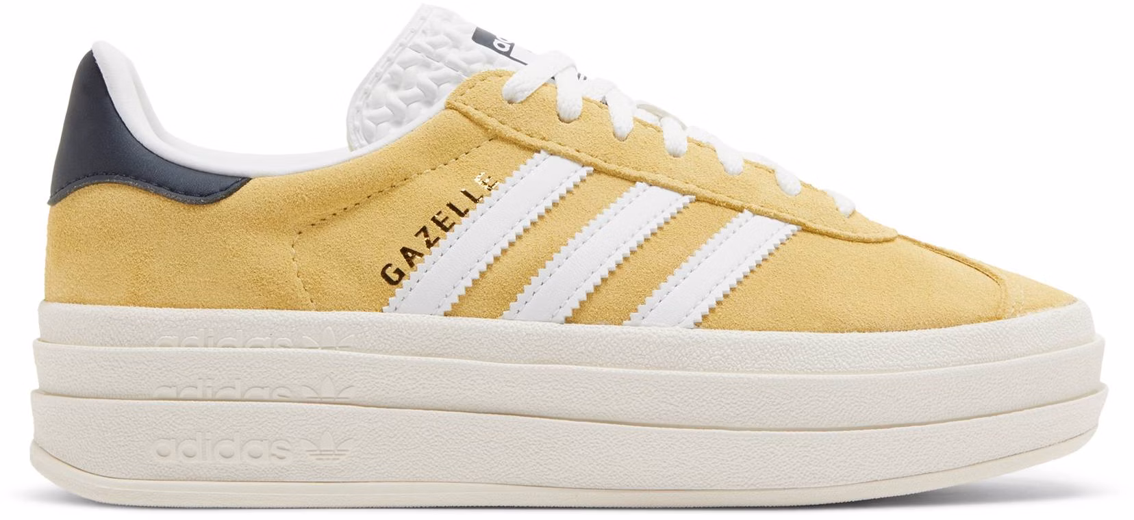 Yellow adidas 2025 gazelle womens