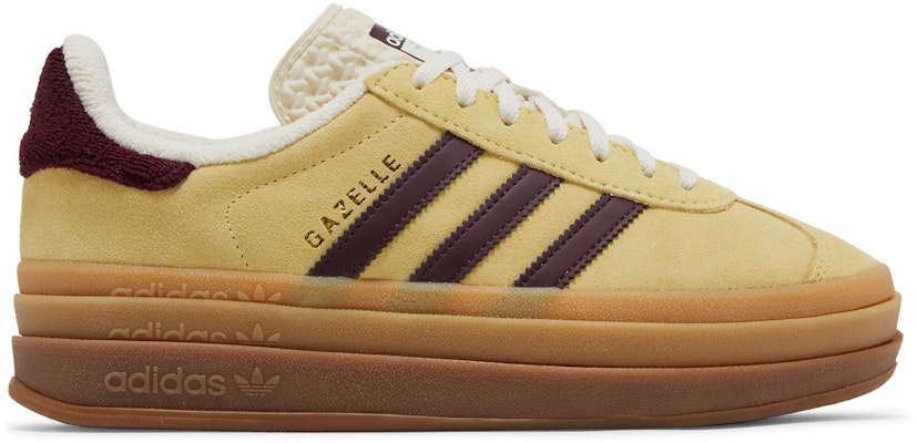 (Women) adidas Gazelle Bold 'Almost Yellow Maroon' IF5937 Buy (Women) adidas Gazelle Bold 'Almost Yellow Maroon' IF5937
