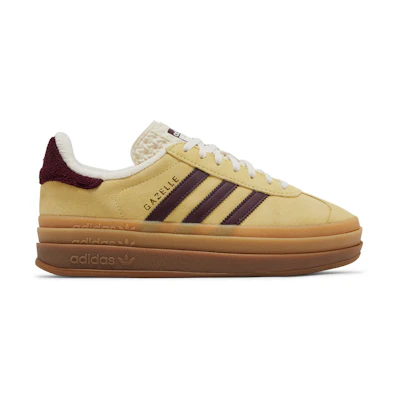 (W) adidas Gazelle Bold 'Almost Yellow Maroon'